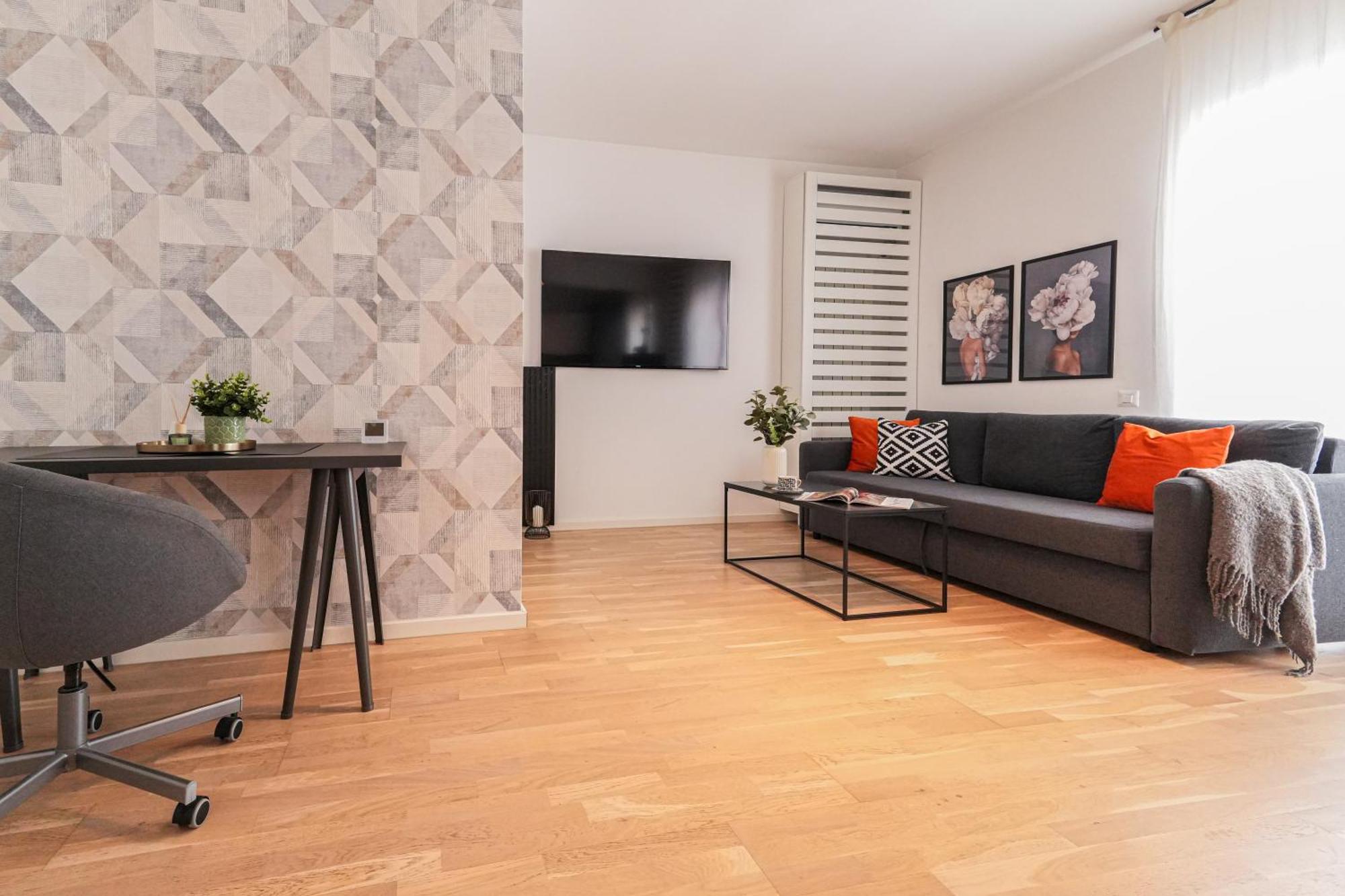 Maria - Modern Apartment With Parking And Workspace Bukarest Exterior foto