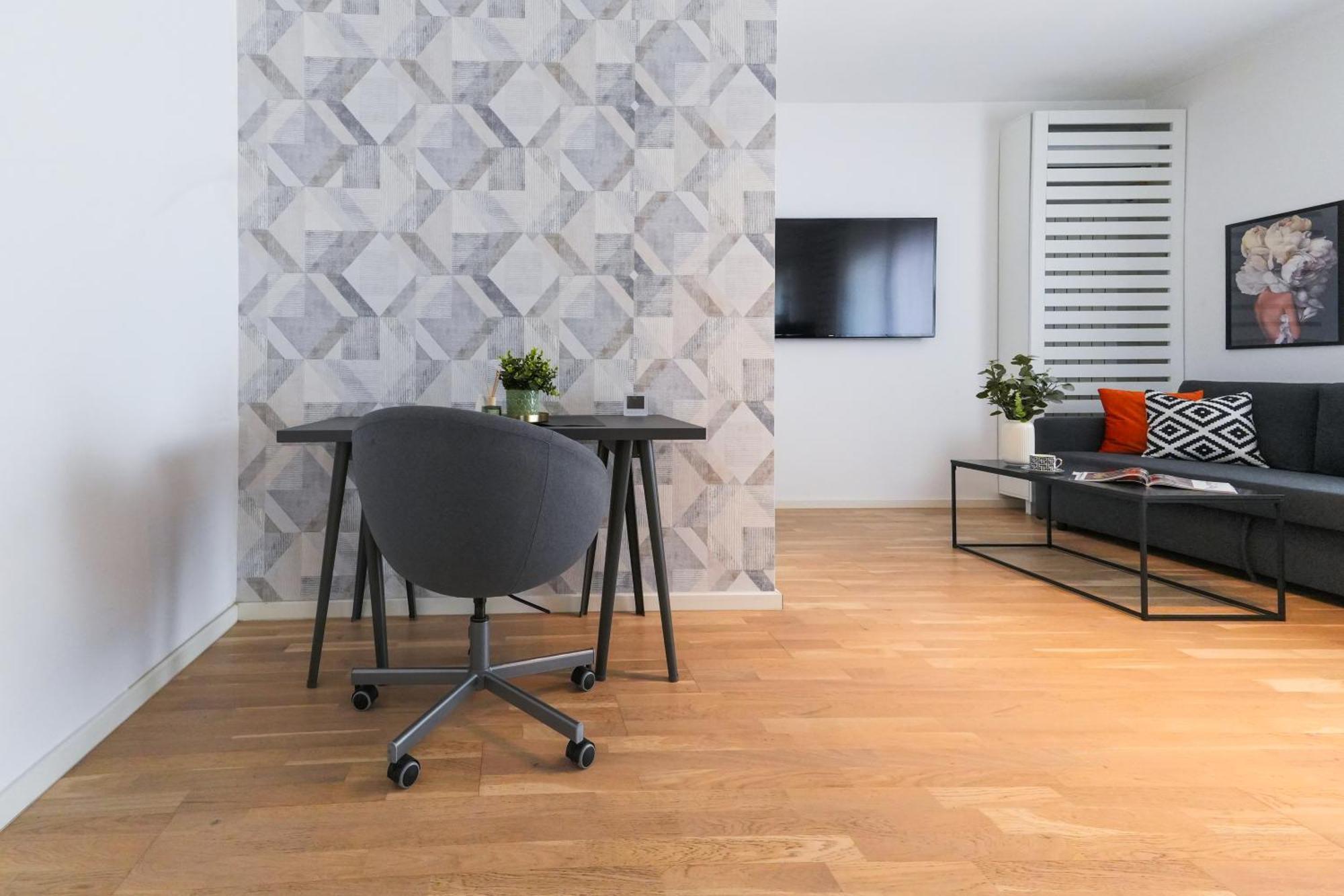 Maria - Modern Apartment With Parking And Workspace Bukarest Exterior foto
