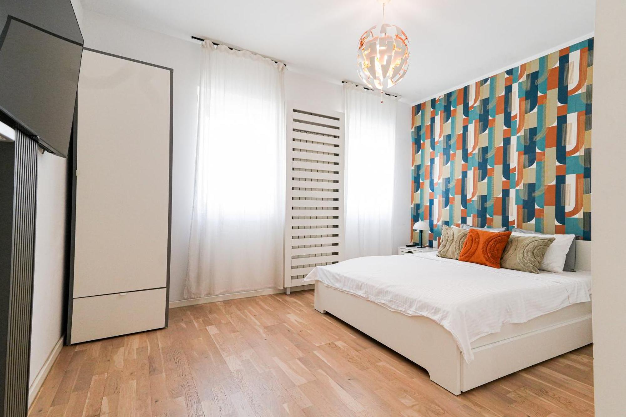 Maria - Modern Apartment With Parking And Workspace Bukarest Exterior foto